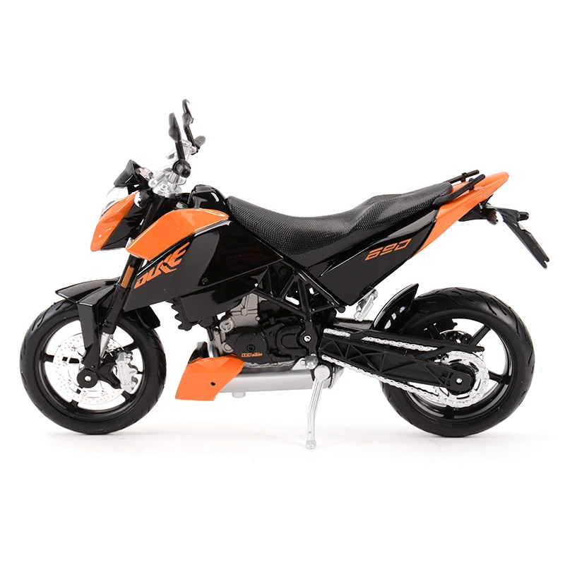 Maisto 1:12 KTM 690 Duke Orange Die Cast Vehicles Collectible Hobbies Motorcycle Model Toys