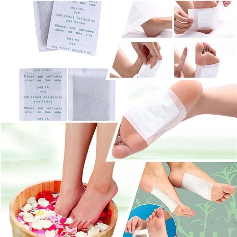 2Pc Detox Foot Patch Improve Sleep Slimming Patch Foot Care Feet Stickers Fat Burning Effective Anti Cellulite Weight Loss