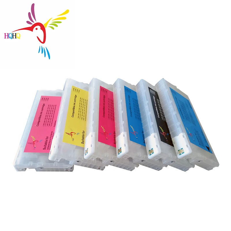 

6Colors/Set Empty Refill Cartridges T7811-t7816 200ml for Fujifilm Frontier-s DX100 Printer T7811 Compatible for Epson Printing