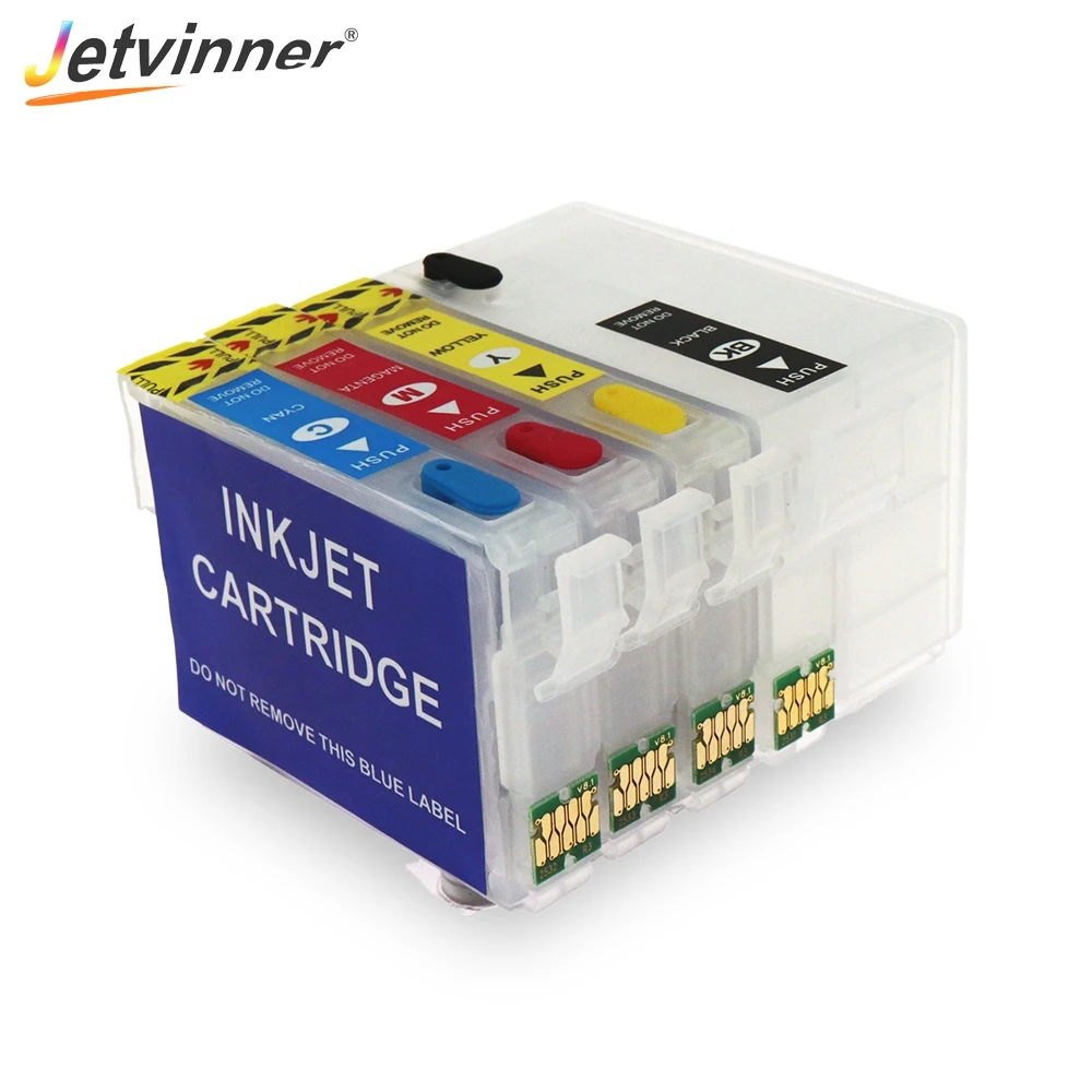 T2711 27XL Refillable Ink Cartridge For Epson WorkForce WF7110 WF7610 WF7620 WF3620 WF3820 3640D 7110DTW Printers With ARC Chips