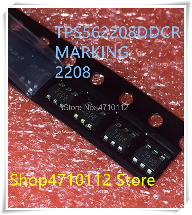 

NEW 10PCS/LOT TPS562208DDCR TPS562208 MARKING 2208 SOT23-6 IC