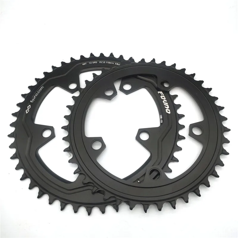 Deckas 110BCD Road Folding Bike Narrow Wide Chainring 38/40/42/44/46/48/50/52/54/56/58T Chainwheel For shimano sram crankset