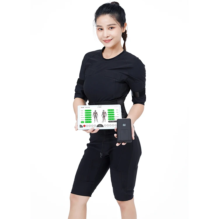 Weight Loss Muscle Workout EMS Suit Vest Machine With Energy Box For Women Or Men