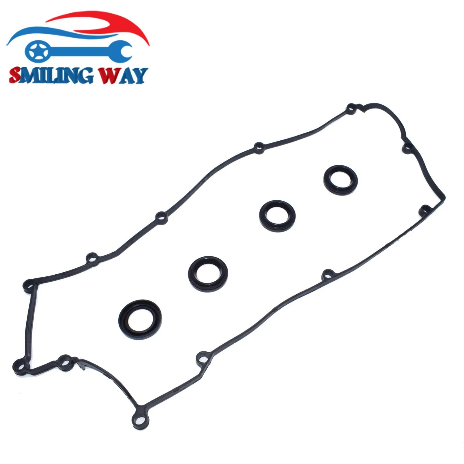 Engine Valve Cover Gasket Set OE# 22441-2680 For Hyundai Accent & Kia Rio Rio5 1.6L DOHC L4 16V 2006 2007 2008 2009 2010 2011