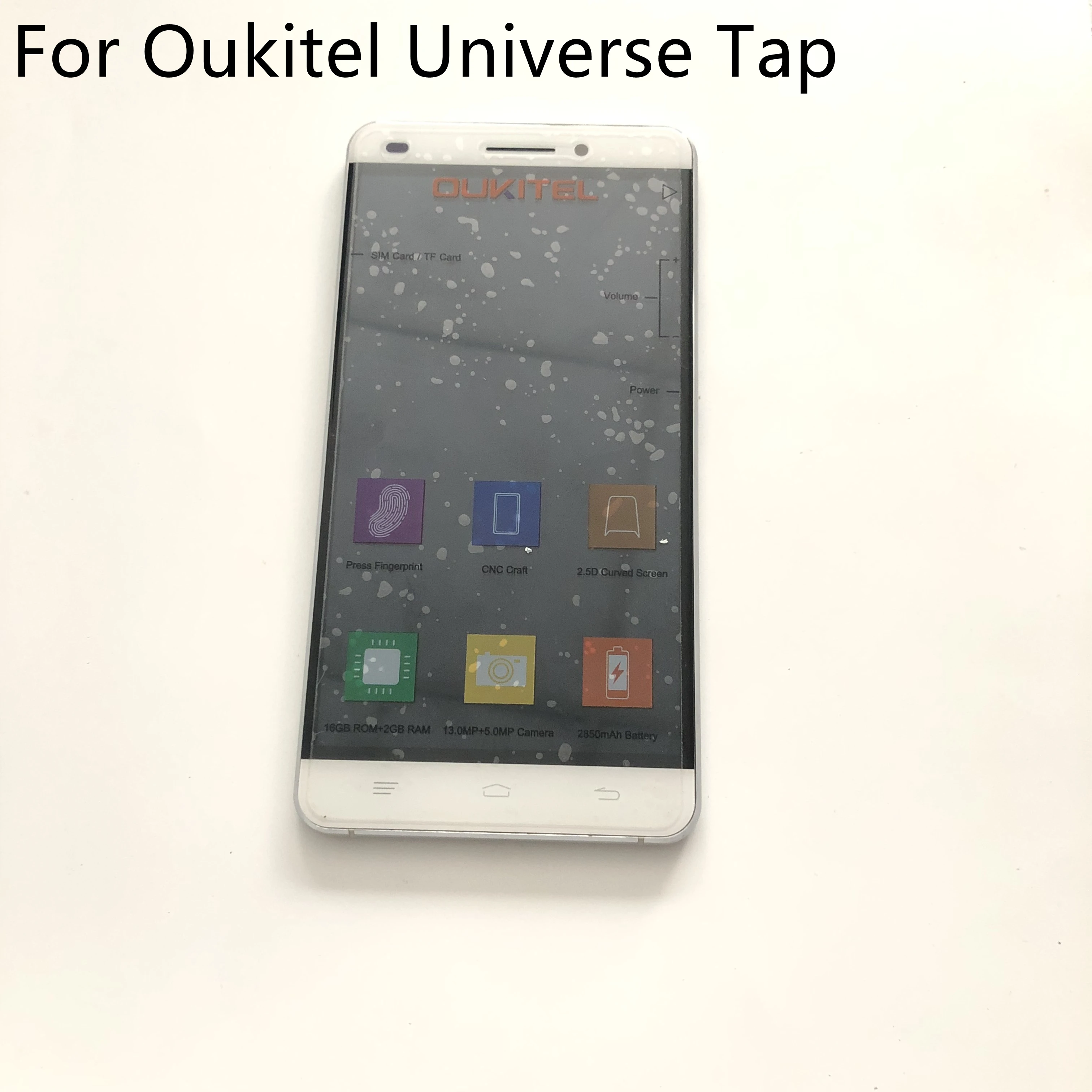 

Oukitel Universe Tap LCD Display Screen + Touch Screen + Frame For Oukitel Universe Tap MT6735M 5.50" 720 x 1280 Smartphone