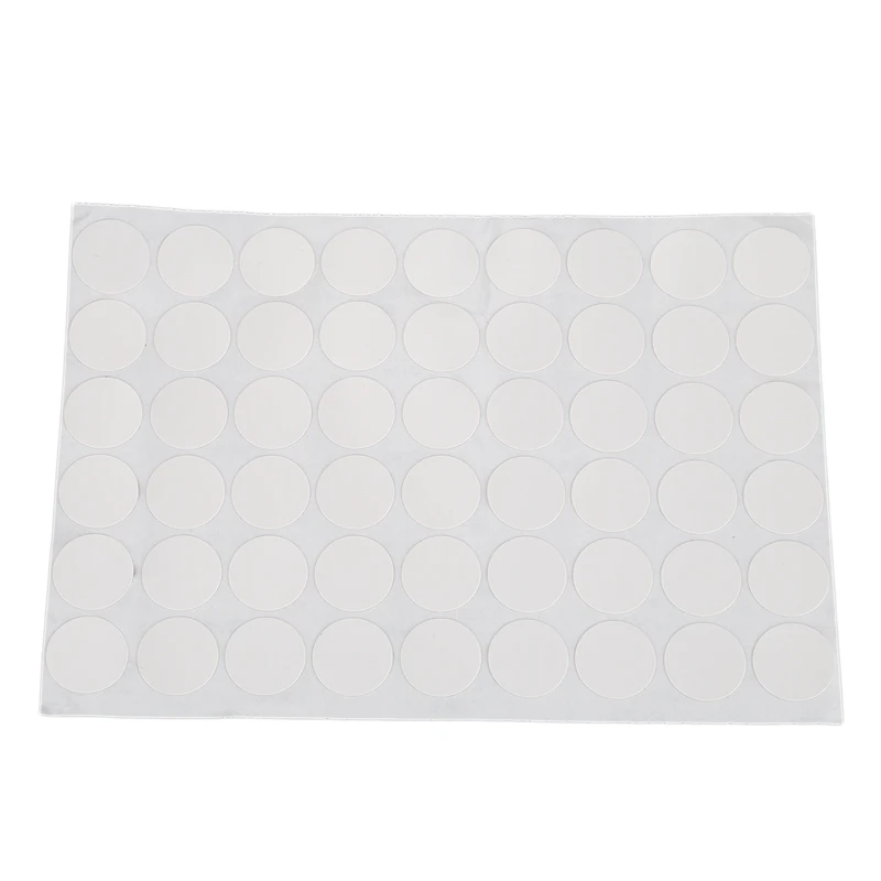 Promotion! Wardrobe Cupboard Self-adhesive Screw Covers Caps Stickers 54 in 1 White