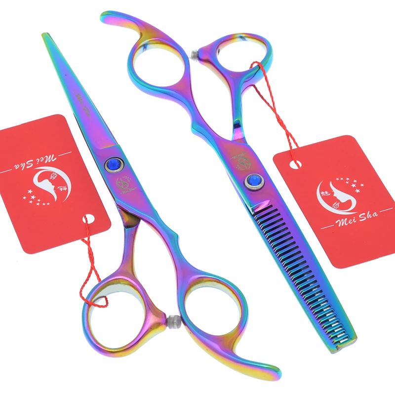 

Meisha 6 inch Professional Hairdressing Scissors Hair Thinning Shears Barbers Scissors for Hairdresser Hair Salon Tools A0174A