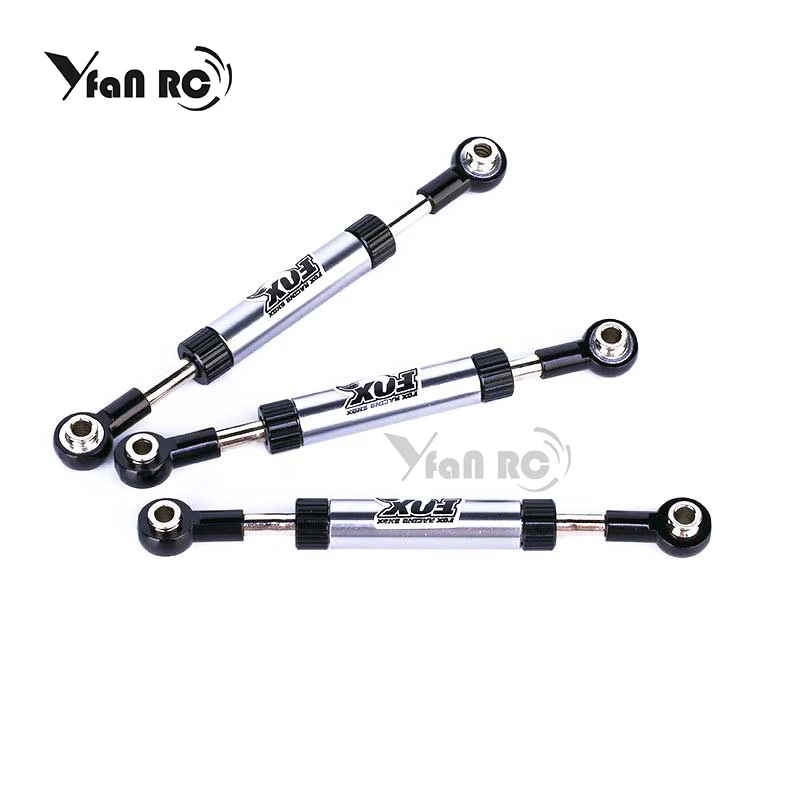 Yfan rc 1 Pcs TRX4 1/10 steering rod for SCX10 D90 adjustable steering rod simulation remote control climbing car