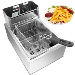 CommercialFish Potato Plantain Chips Fats FryerFrying Machine Electric Turkey Industrial Deep Fryer