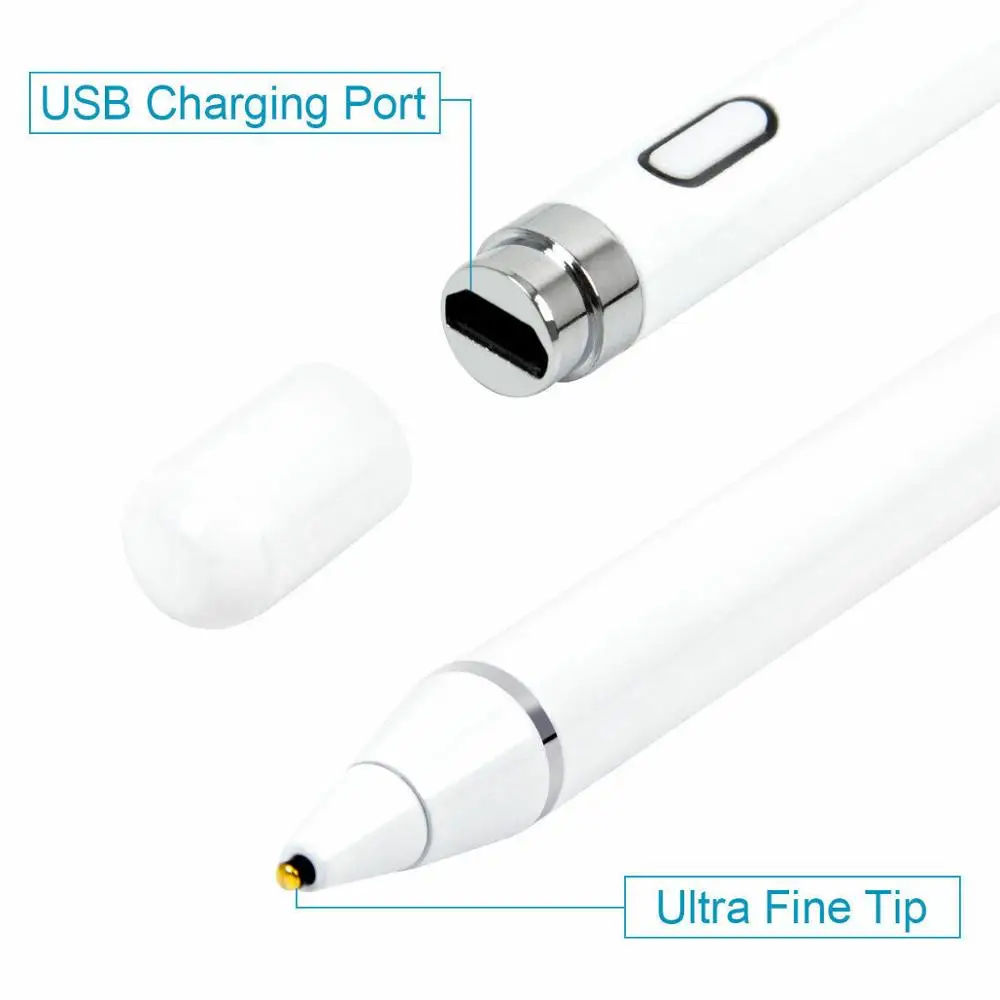 قلم اللمس النشط بالسعة لسامسونج جالاكسي تاب S3 S2 S4 9.7 10.1 S5E 10.5 A A2 A6 A7 A8 S E 9.6 8.0 قلم لوحي