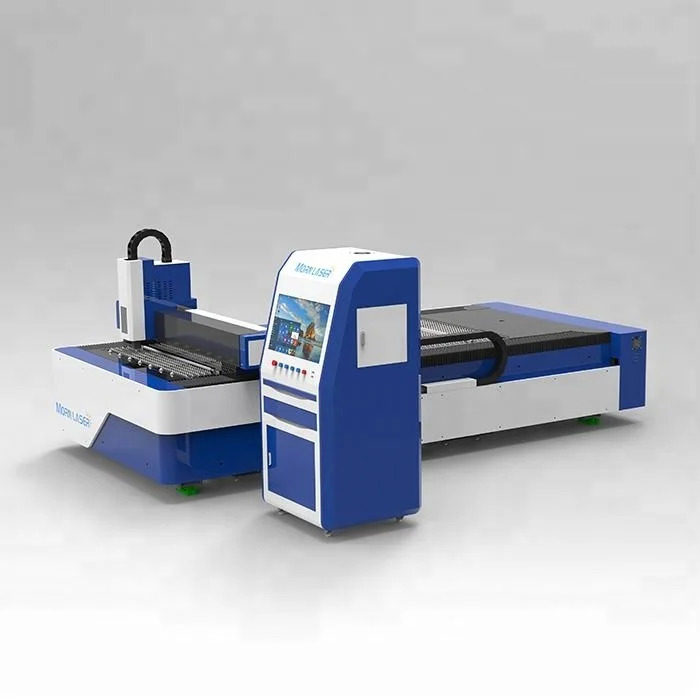1000 W raycus fiber laser cutting machine for square and rectangular pipe with CNC metal processing