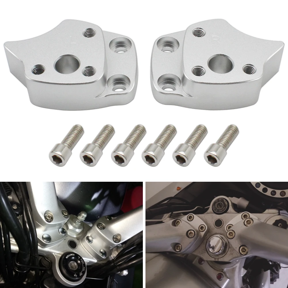 

Motorcycle Handlebar Riser Spacer Kit For Yamaha FJR1300 FJR 1300 2001 2002 2003 2004 2005 Handle Bar Riser Mount Clamp