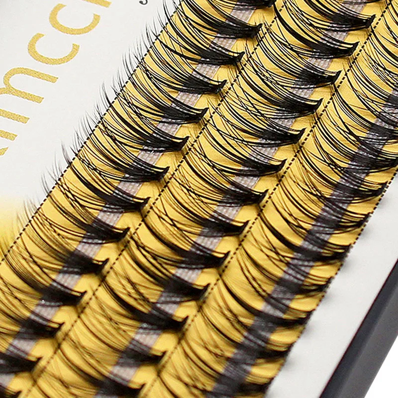 Kimcci 20D/30D Nertsen Valse Wimpers Natuurlijke Zachte Lange Individuele Cluster Wimper Extension Professionele Make-Up Faux Wimpers