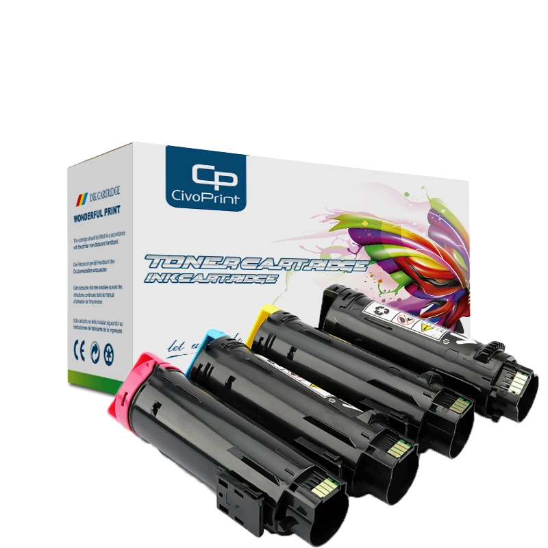 

civoprint Compatible for DELL 2825 color Toner Cartridge High print volume 5000 pages & 4000 pages for dell H625cdw H825cdw