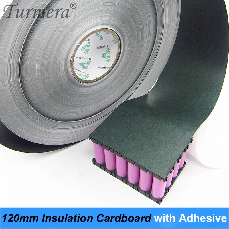 120mm Insulation Cardboard 18650 Battery with Adhesive for 18650 Lithium Battery Pack Cell Insulating Glue Patch Cardboard 1m A