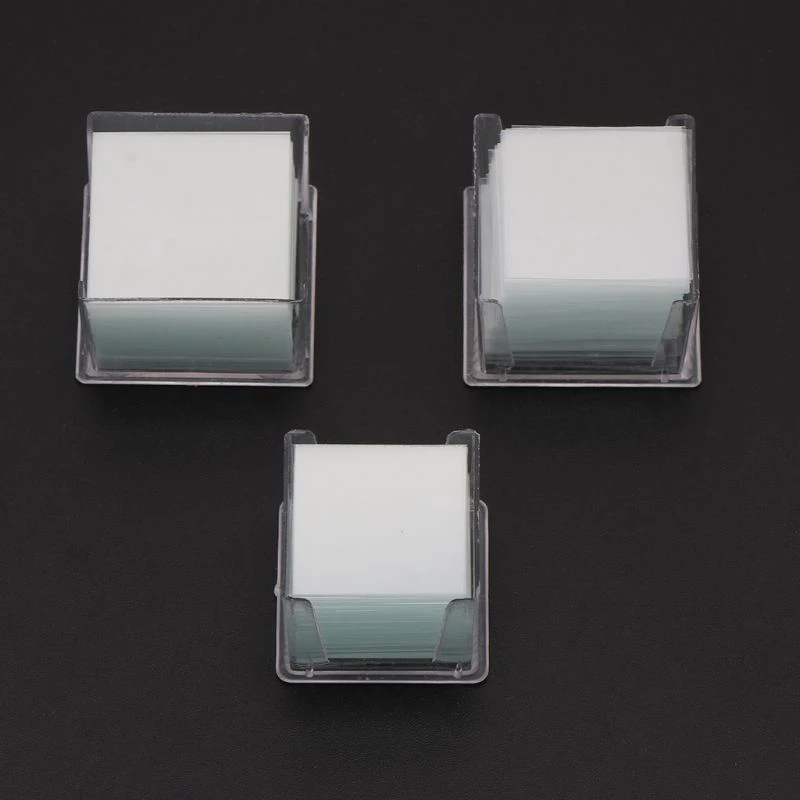 100 PCS Transparent Square Glass Slides Coverslips Coverslides for Microscope Optical Instrument 18x18mm 20x20mm 22x22mm 24x24mm