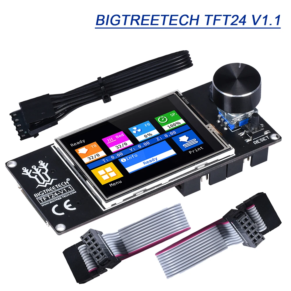 BIGTREETECH TFT24 V1.1 Touch Screen 12864 LCD Modes DIY Display 3D Printer Parts SKR V1.3 V1.4 For Ender 3 CR10 MKS TFT35 Panel