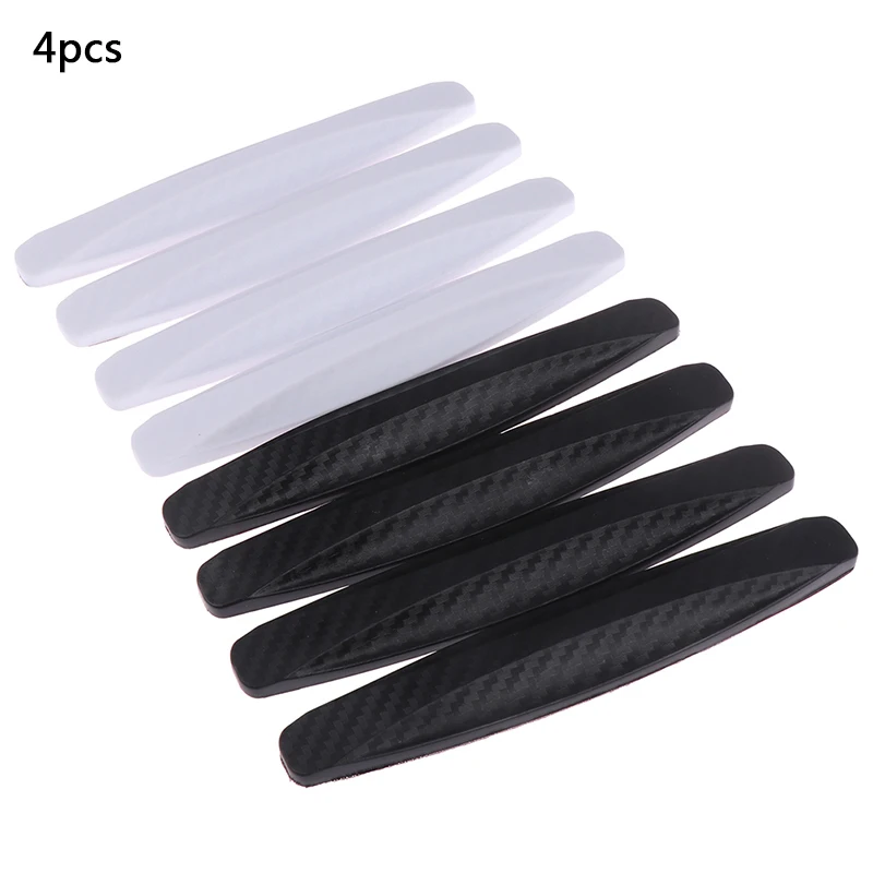 4PCS Black Car Door Protector Soft Auto Door Guard Edge Corner Bumper Guard Buffer Molding Protection Strip Car Styling