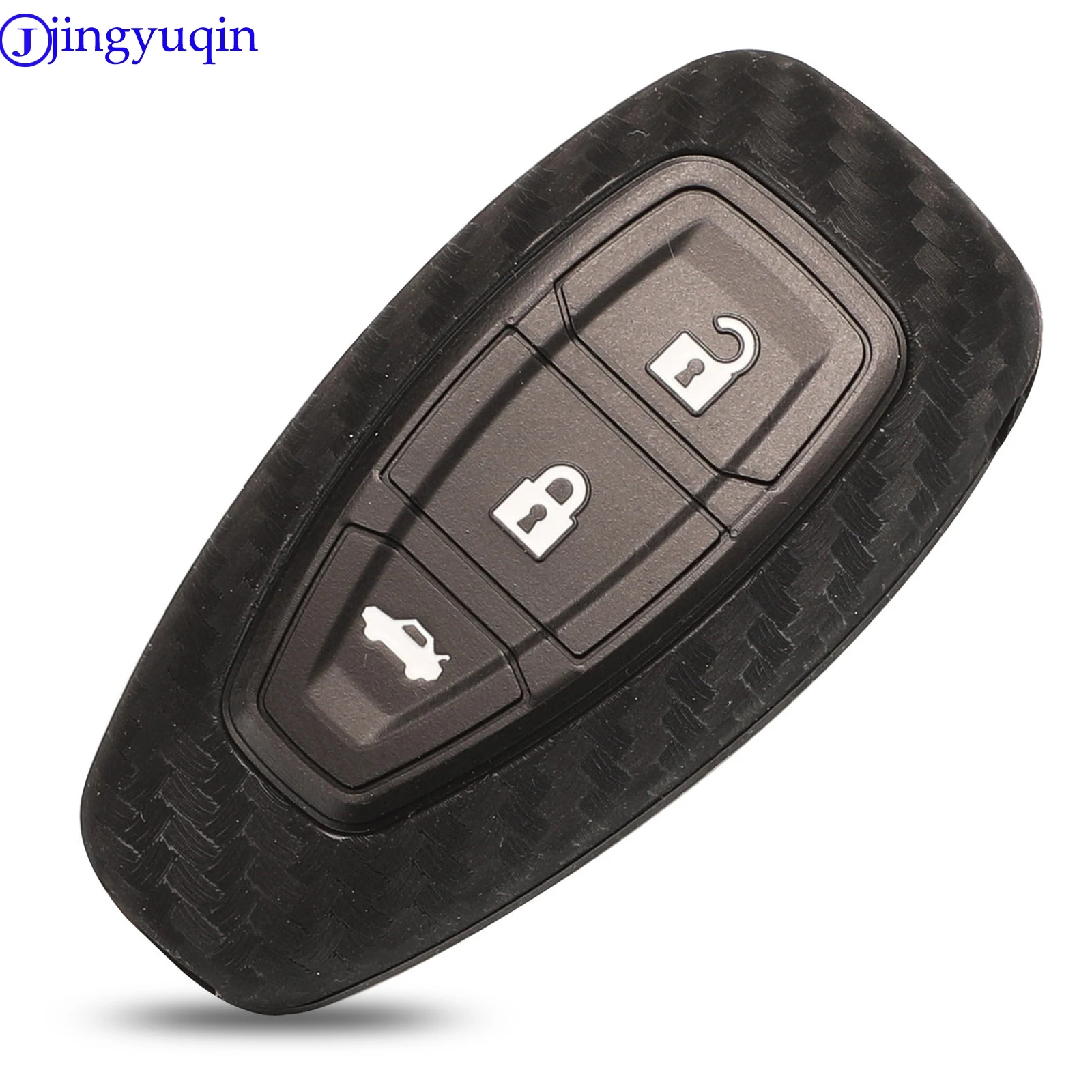 

Чехол jingyuqin для телефона с дистанционным управлением для Ford Focus C-Max Mondeo Kuga Fiesta B-Max Silicone