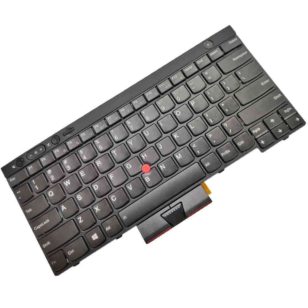 

HengXC New OEM Keyboard For Thinkpad T430 T430I T430S T530 T530I W530 Withoud Backlit Big US Black V130020CS1 04X3137