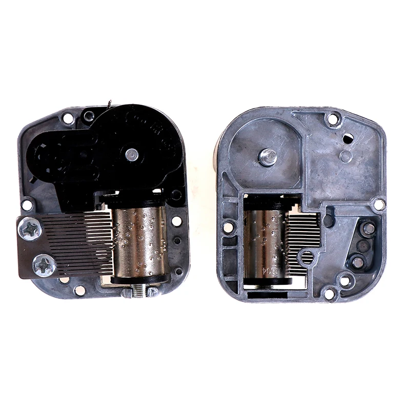 1 pz meccanico fai da te Windup carillon movimento musicale viti chiave argento circa 50g decorazione artigianale decorazioni per la casa 5x4.4x2cm