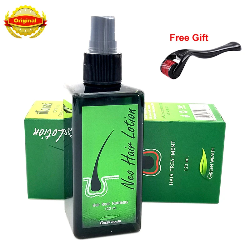 Original Thailand Hair Growth Oil 120ml Prevents Hair Loss Scalp Treatment For Man Woman Neo Hair Lotion Beauty Products