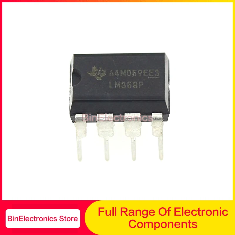 10PCS/Lots Brand New Genuine IC LM358P LM358 DIP8 Dual Operational Amplifier IC Chip