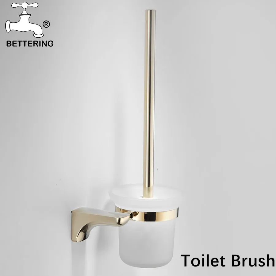 

Bathroom Accessories Towel Rack Toilet Paper Holder Toilet Brush Cleaning Brush Holder Towel Ring Free Of Pouching מתלה מגבות