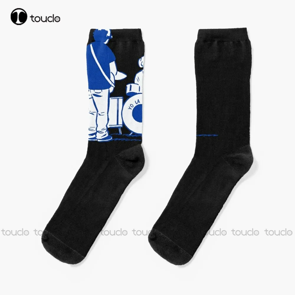 

Yo La Tengo - Vintage Tour Design - Band Drawing - Classic Us Indie Rock Classic Socks Mens Socks Crew Personalized Custom