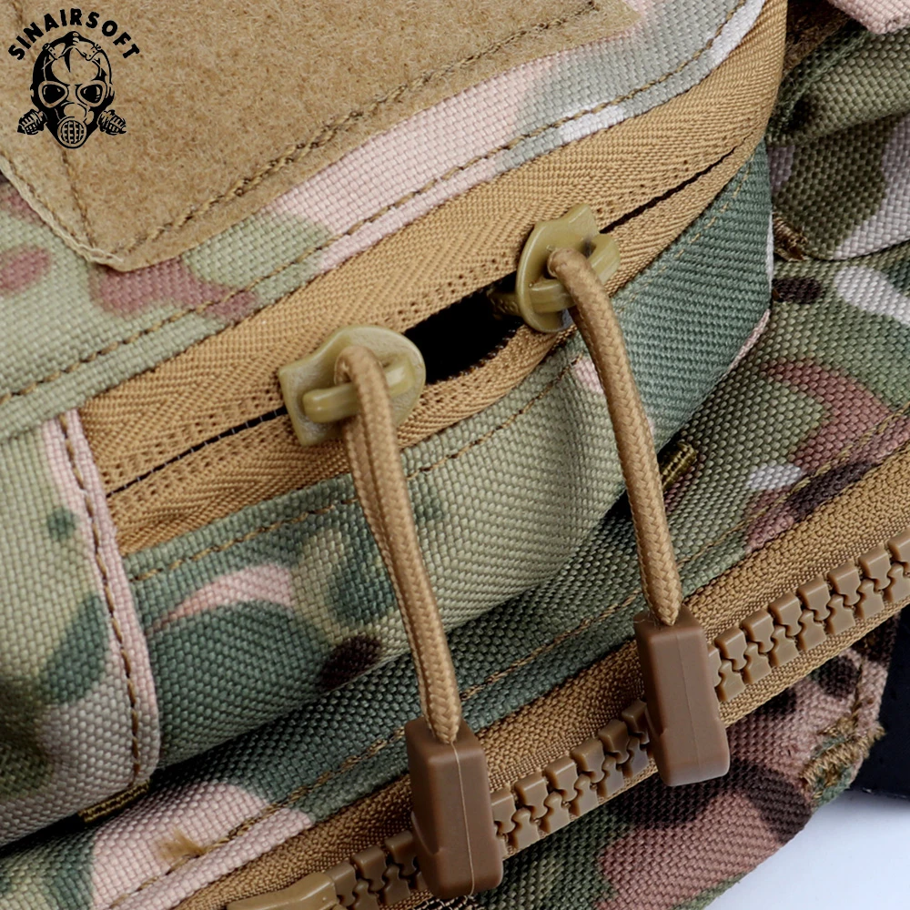 JPC CPC AVS yelek dikey ve yatay GP dergisi genişletilebilir Pocekts için SINAIRSOFT taktik kılıfı zip-on 2.0 Panel platformu