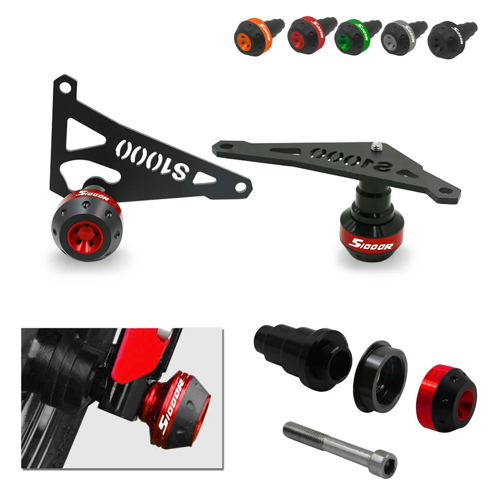 

For BMW S1000R S1000 R S 1000 R 2014 2015 2016 Motorcycle CNC Frame Sliders Engine Protective Guard Cover Falling Protection