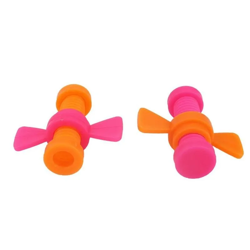 4pcs Pencil Topper Spinner Food Grade BPA Free Plastic Fidget Toys For Adult Kids Decompression Anti-stress Toys Birthday Gifts