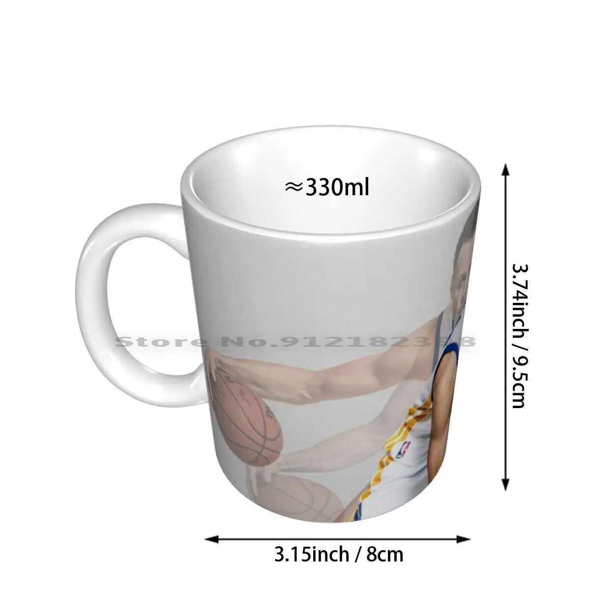 Crossover Dribbling Ceramic Mugs Coffee Cups Milk Tea Mug 30 Curry Stephen 30 Men S Pr2 Youth Mvp Basket Ball Band Man