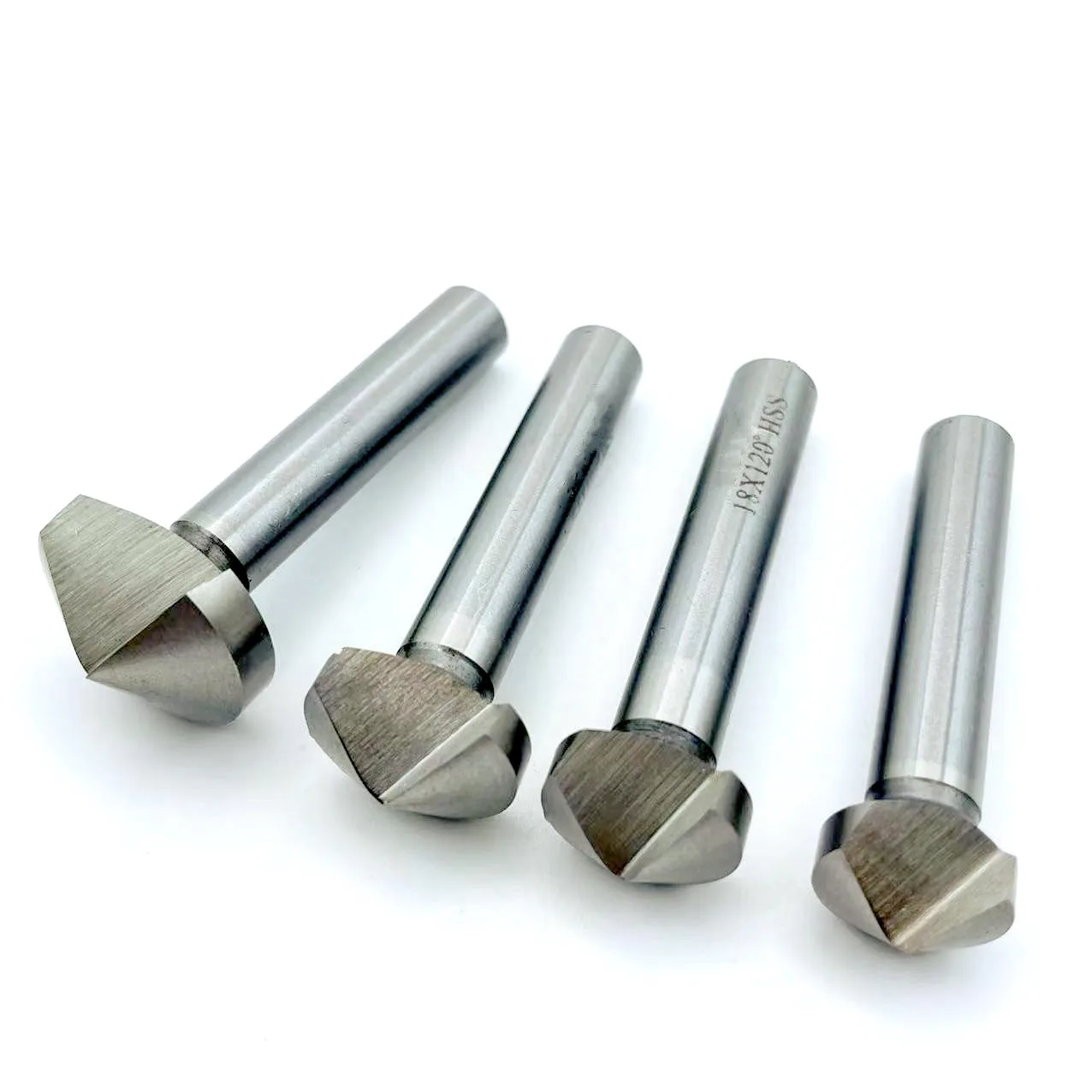 single edge Hard Metals Countersink Drill Bit Round Handle 120 Degree HSS Wood Steel Chamfer Cutter Tool reaming drill Chamfer