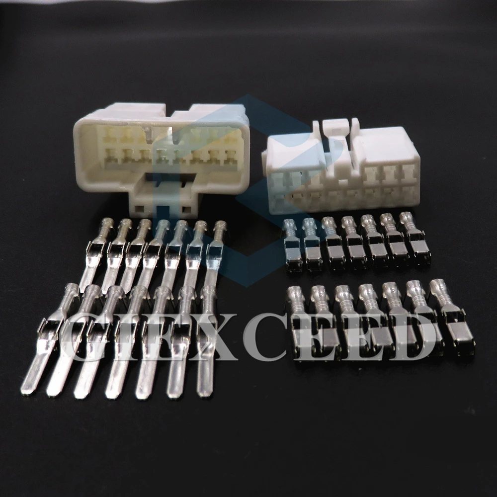 14 Pin MG651110 MG641113 Electrical Female Male Automotive Connector AC Assembly Auto Socket