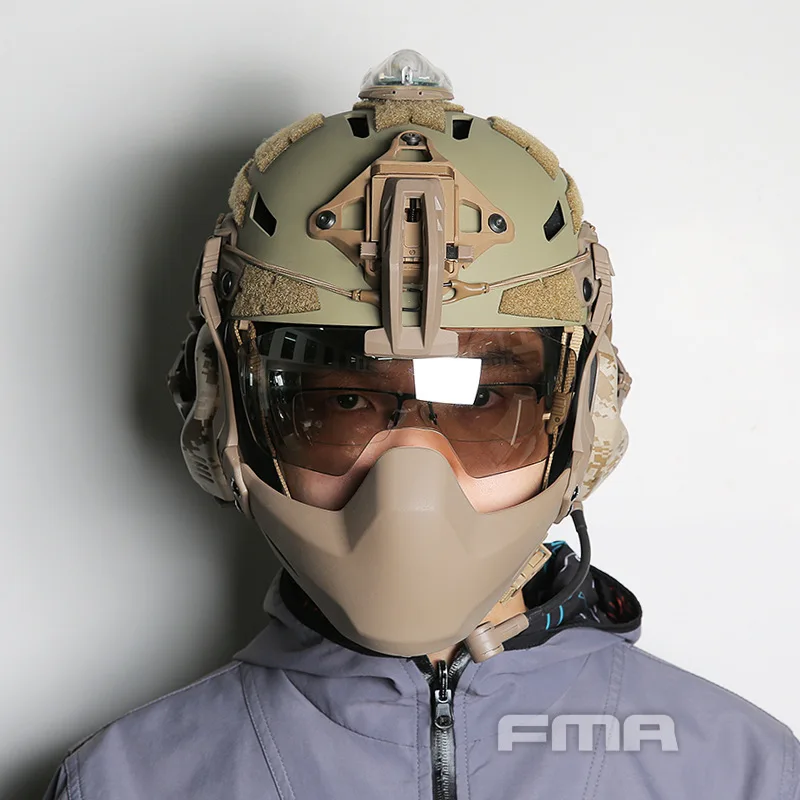 WolFAce-Anti-impact Enhanced Goggles, Hardened, Thickened, Anti-Fog Lens, 3mm Thickness, Helmet Accessories, New, 2023