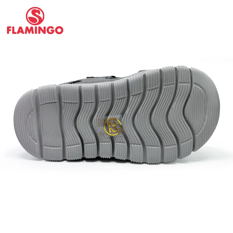 FLAMINGO Autumn Felt High Quality Grey Kids Boots Size 22-27 Anti-slip Shose for Girl Free Shipping 202B-Z5-2042