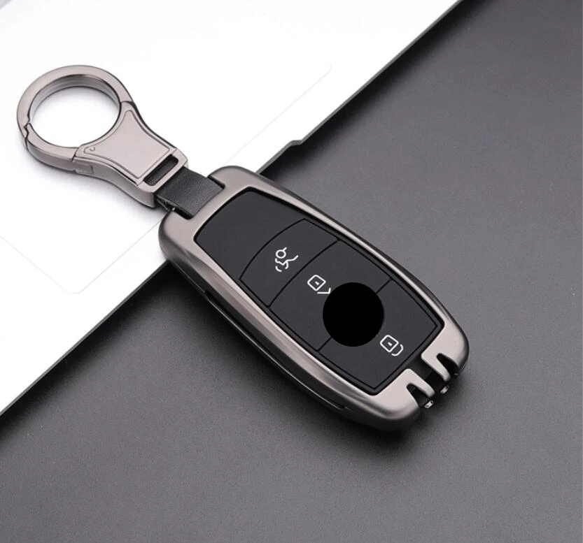 

Car Key Case Chain For Mercedes Benz E Class W213 E200 E300 C260 A200L GLC260L Key Protective Interior Decortations