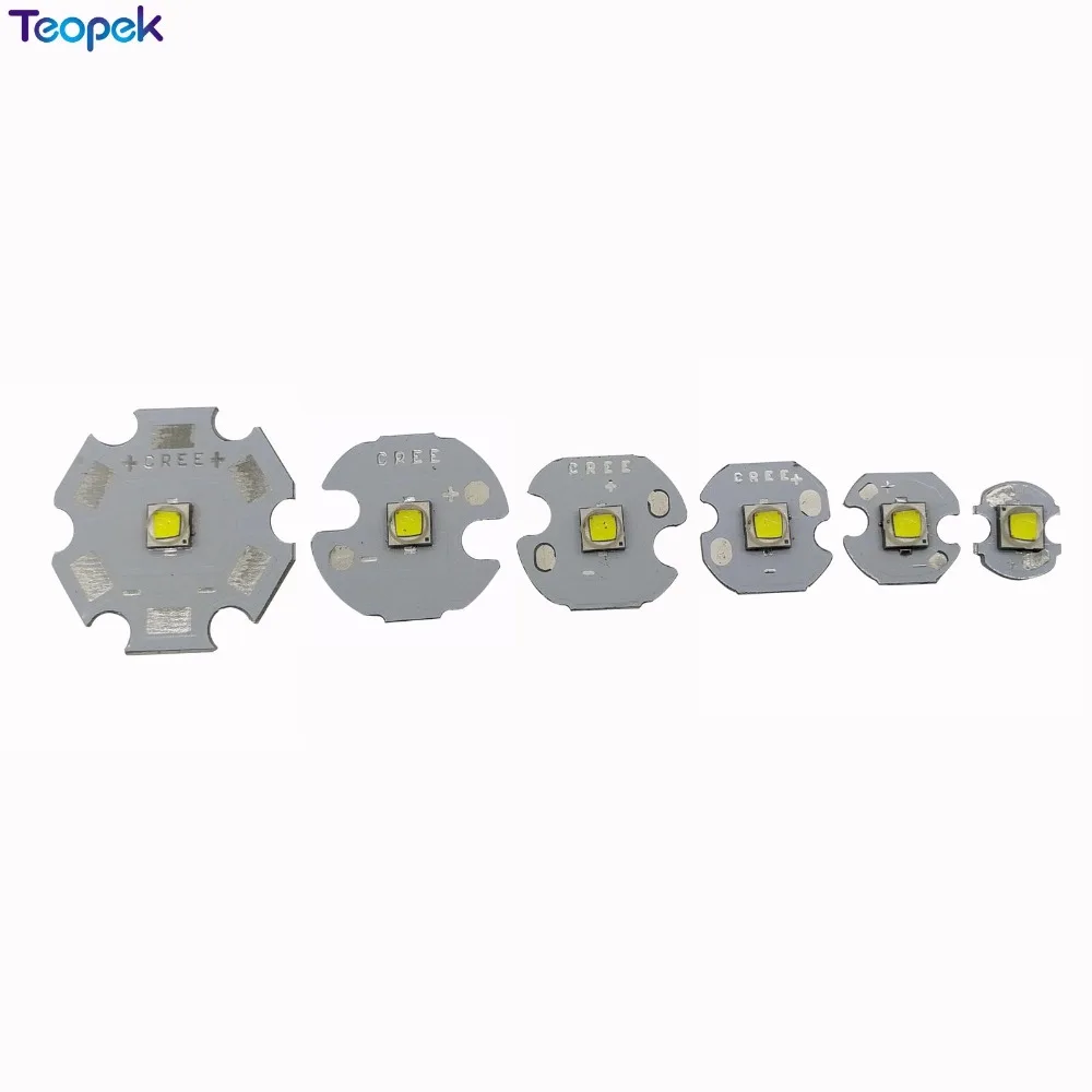 Imagem -05 - Emissor de Pcb Led para Lanterna Branco Frio Branco Quente Branco Neutro Xp-g2 5w mm 12 mm 14 mm 16 mm 20 mm 10 Pcs