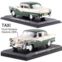 1:43 Scale Classic Diecast Alloy Car Model Cab Taxi Truck Toys Auto Vehicles Gifts for Show Display Collection