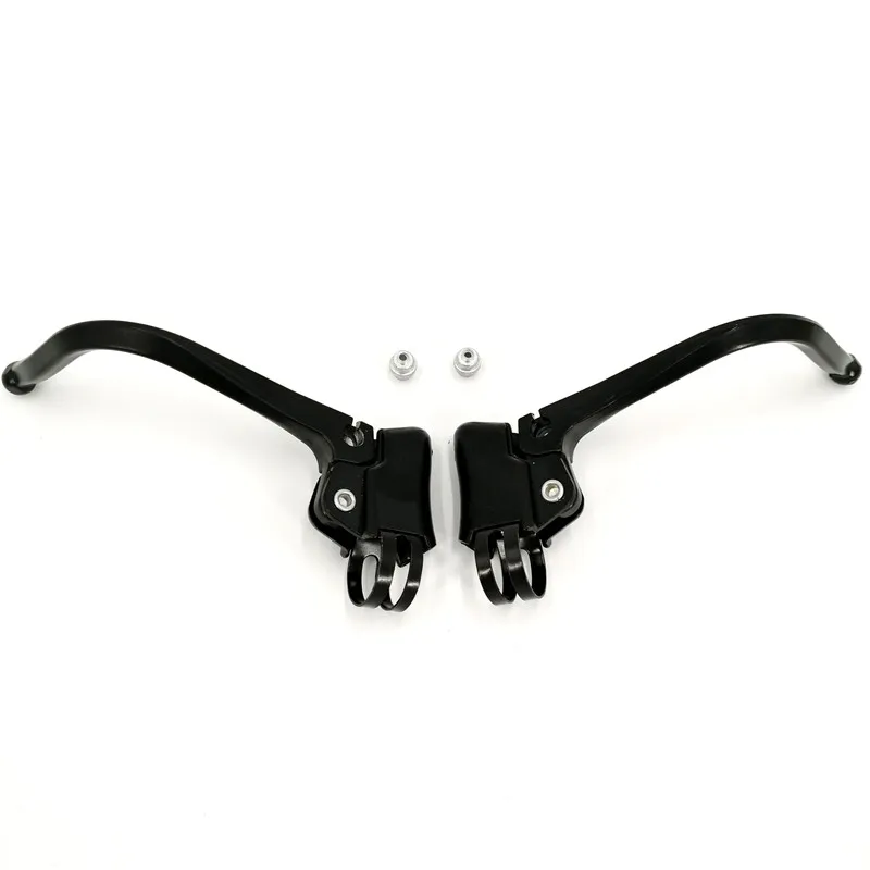 1 PAIR Bicycle Brake DC139 City Road Bicycle Bend Handlebar Brake Lever Retro Bike V Brake Handle Accessories Wholesale