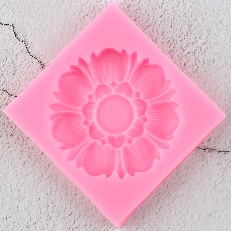 Gerbera Flower Silicone Mold Chrysanthemum Cake Decorating Tools Cupcake Topper Fondant Candy  Clay Chocolate Gumpaste Mould