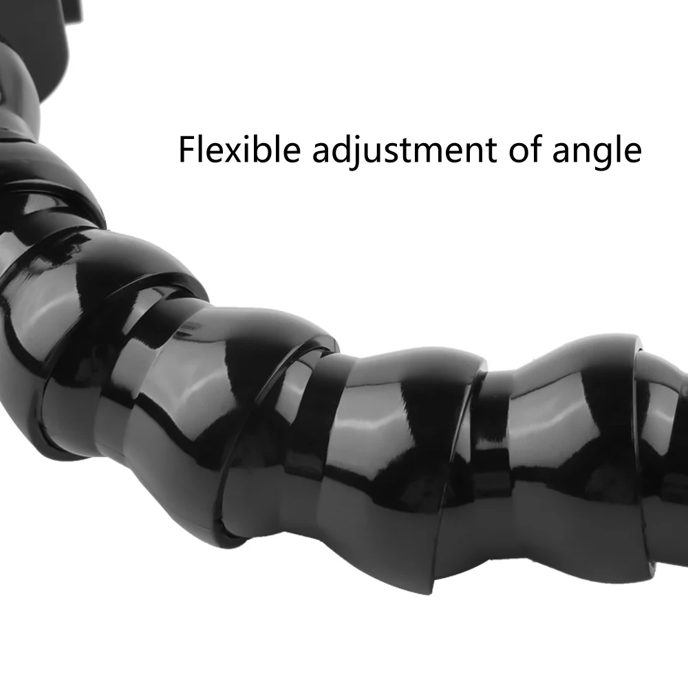 Ganasce Flex Clamp Mount con collo di cigno regolabile flessibile per GoPro Hero 10 9 8 7 6 5 Sjcam Yi 4K Action Camera treppiede accessorio