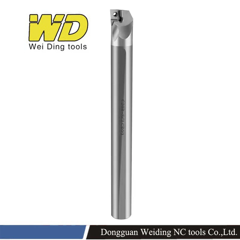 

C32U-SCLCR09 E25S-SCLCR 09 Coolant Tungsten steel cutter bar Internal hole Turning Tool CCGT carbide blade lathe tools