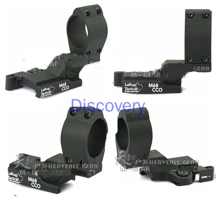 LARUE LT129 Glare ยุทธวิธีไฟฉาย Rail Quick Release ติดตั้งเส้นผ่านศูนย์กลาง30มม.สำหรับอเมริกันหมวกกันน็อกยุทธวิธี