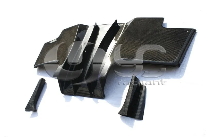 Carbon Fiber RE Pro Style Rear Diffuser with Blade 5 pcs Fit For 1992-1997 RX7 FD3S