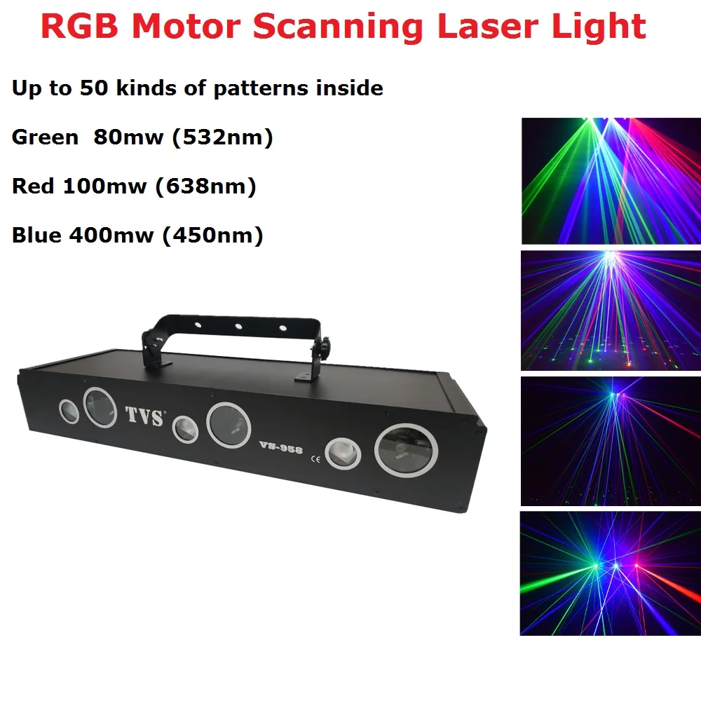 

Factory Price 580mw RGB Motor Scanning Laser Beam DMX Laser Projector Professional Disco DJ Stage Party Lighting Equipments Club