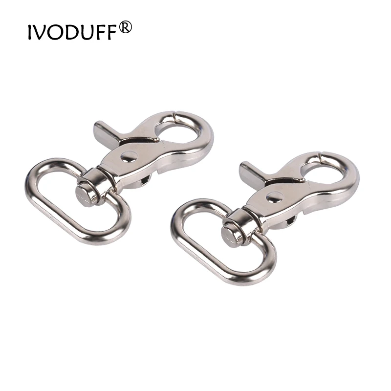 5xHeavy Duty 1 pollice girevole Spring Eye Snap Trigger Clip Hook moschettone per borsetta