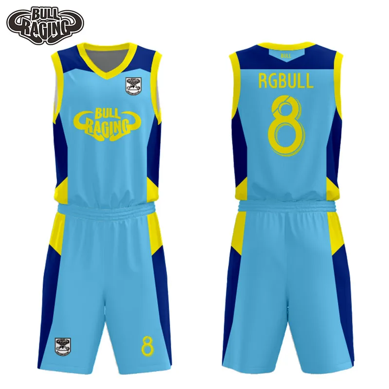 thailand quality V collar sublimation basetball jersey, basketball jersey kits, sublimation basketball uniform