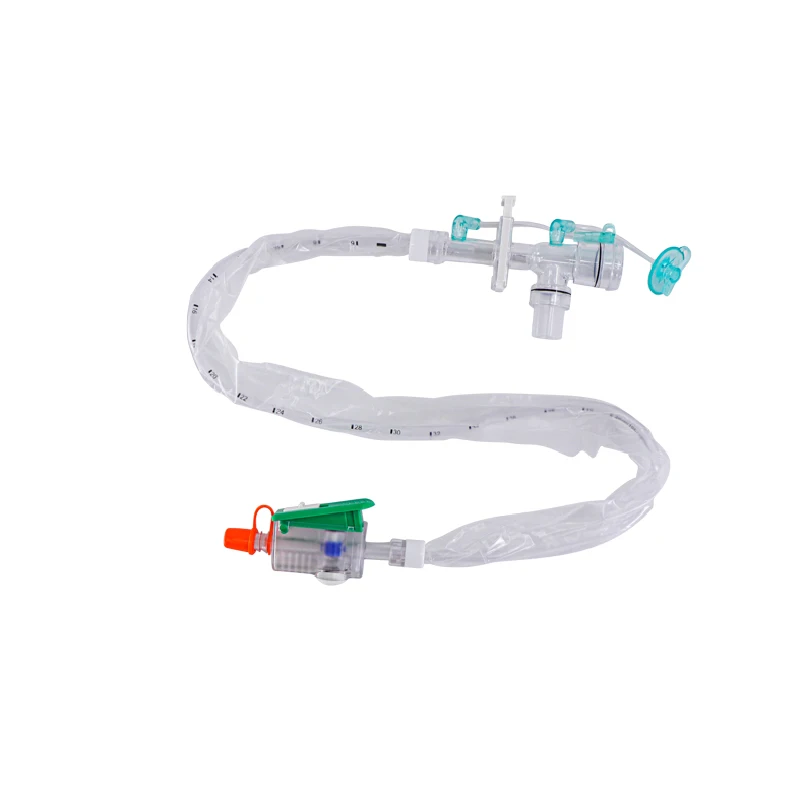 Canack Closed Suction Catheter 72 H Adjustable Negative Pressure Suction Tube 6 Color Size Wholesales